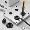 Rubber Cable Hole Plugs Rubber Grommet Kit Grommet Assortment Kit Ring  Panel Hole Sealing