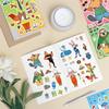 8/16 Sheets Zootopia 2 Make A Face Puzzle Stickers Diy Assemble Jigsaw Cartoon Decals Kids Game Party Gift For Boys Girls