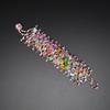 Handmade Bohemian Ethnic Style Beaded Bracelet With Natural Stone Chips Hollow Seed Beads Women Men