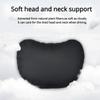 For Tesla Model 3/Y/X/S Car Seat Headrest Neck Pillow Headrest support High-quality leather Seat Protect Cover car accessories