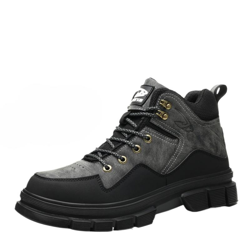 Labor Insurance Shoes, Steel Head Wear-resistant Safety Shoes, Construction Anti-piercing Work Shoes