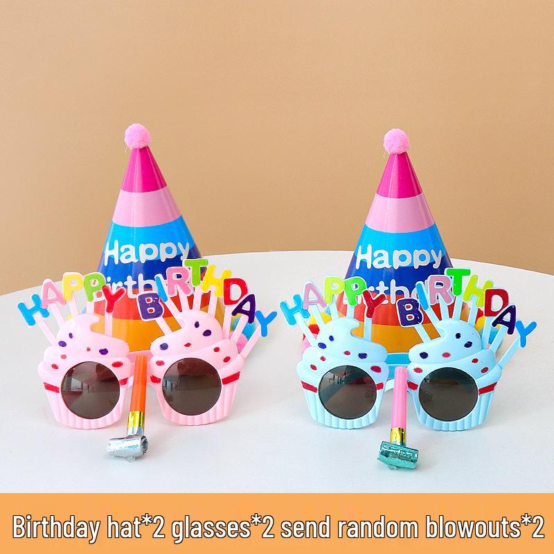 2025 Birthday Hat for Kids & Adults - First Birthday Party, Photo Props, Cake Hat