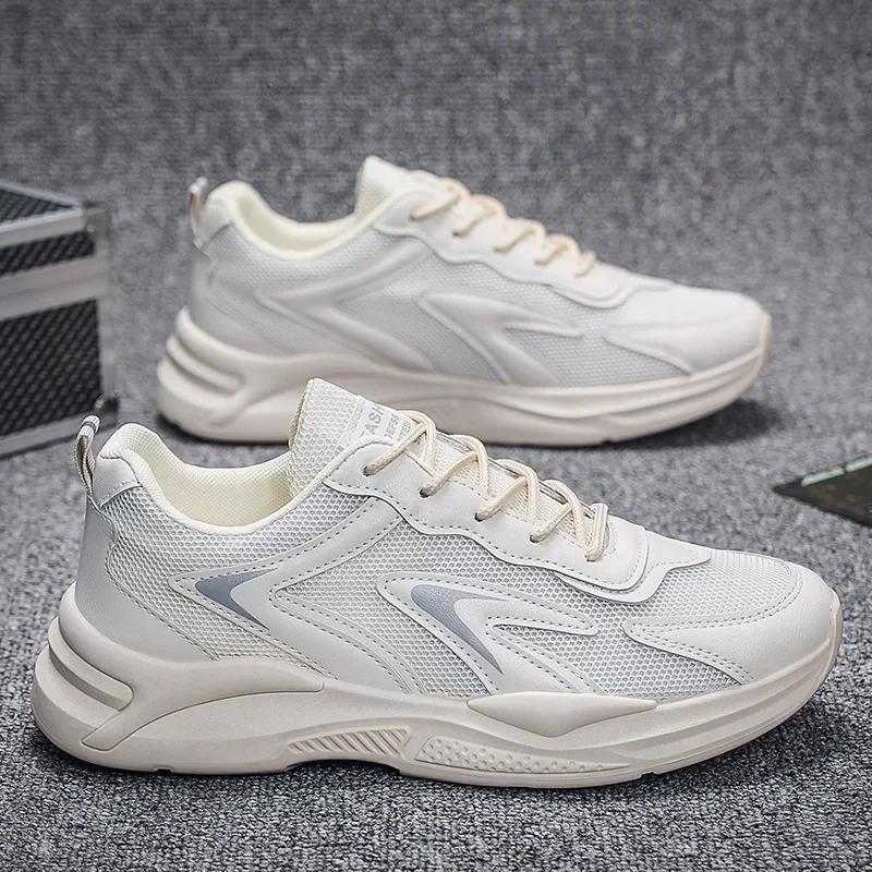 Marken-Tennisschuhe für Herren Atmungsaktive Freizeitschuhe Qualität Herren-Sneaker Erhöhte Rutschfestigkeit Herren-Laufschuhe Tenis De Hombre