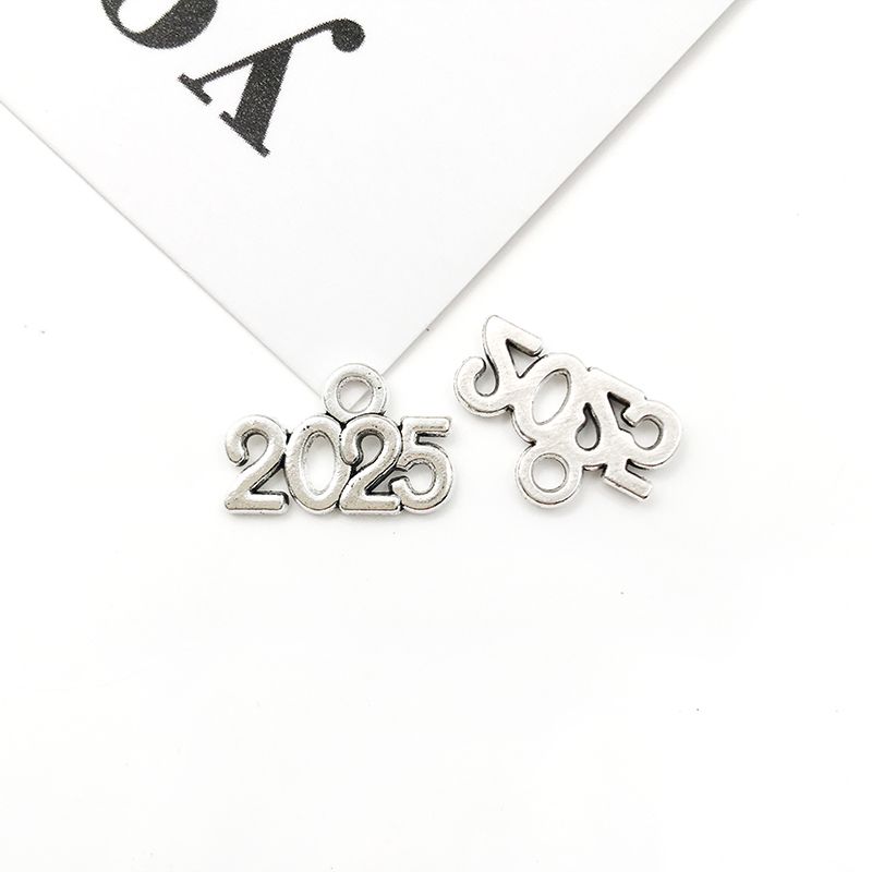 

Сделай сам Ожерелье с 50 цифрами Серьги Ручная работа Античное серебро 50 vintage silver 2025