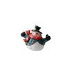 Decorazione Natalizia Ornamento Festa Casa Tavolo Finestra Espositore Ornamento Pupazzo di Neve Babbo Natale Figure 1pz