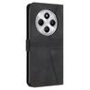 For Xiaomi Poco C75 4G/Redmi 14R 5G/14C 4G Case Triangle Imprinted Anti-Scratch Phone Wallet Cover