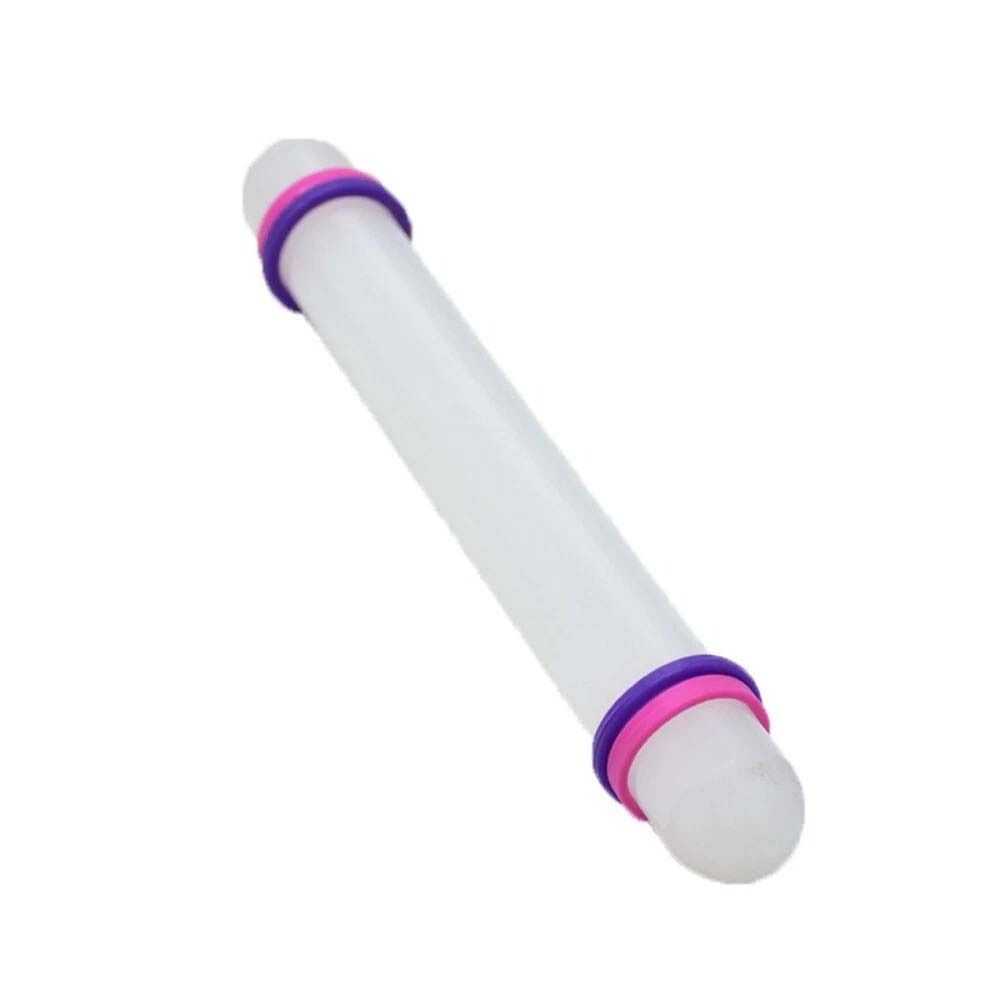 With Anti-slip Band Biscuit Rolling Pin PP Plastic Rolling Pin Dough Roller Fondant  Baking Tool