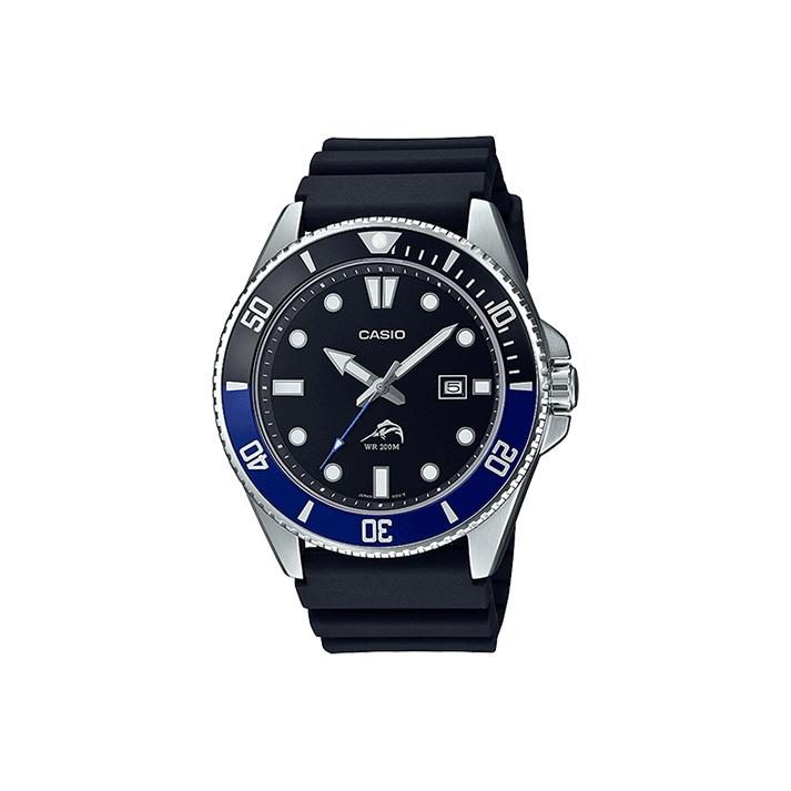 CASIO Men VINTAGE Series Black Watch MDV106B-1A1V MDV106B-1A1V Black Dial