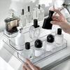 PET Desktop Parfümregal 3 Etagen Hautpflegeprodukt Aufbewahrungsregal Spielzeug Ausstellungsregal Boutique