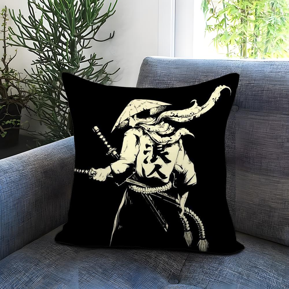 

Fashion N-NNinja Scroll Cushion Cover Comfortable Reversible Pillow Cover Ideal for Car Sofa Bedroom & Beyond 30cmx30cm