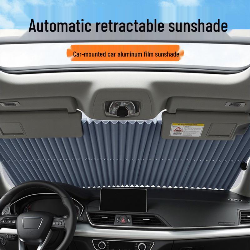 Automatic Retractable Front Windshield Sunshade