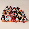 10cm INS Hot Pingu Plush Toy Lovely Stuffed Black Penguin Plushies Kawaii Animal Huggable Doll Birthday Gifts Girl Home Decor