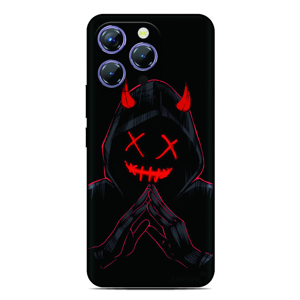 Devil Picture Phone Case For Xiaomi Poco C85 C85x C40 M7 C71 Redmi 15C A7 A5 4G 11A 13C 12C Note 15 11 12 Pro 5G Back Cover