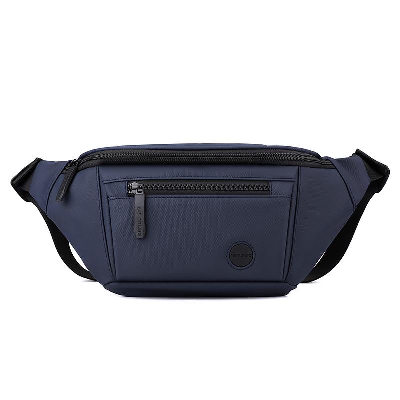 Men's Hiking Chest Bag Waterproof Outdoor Sports Sling Bag Multi-functional Travel Shoulder Bag Portable Waist Pack