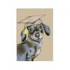 Deckled Edge Clever Sausage Greetings Card