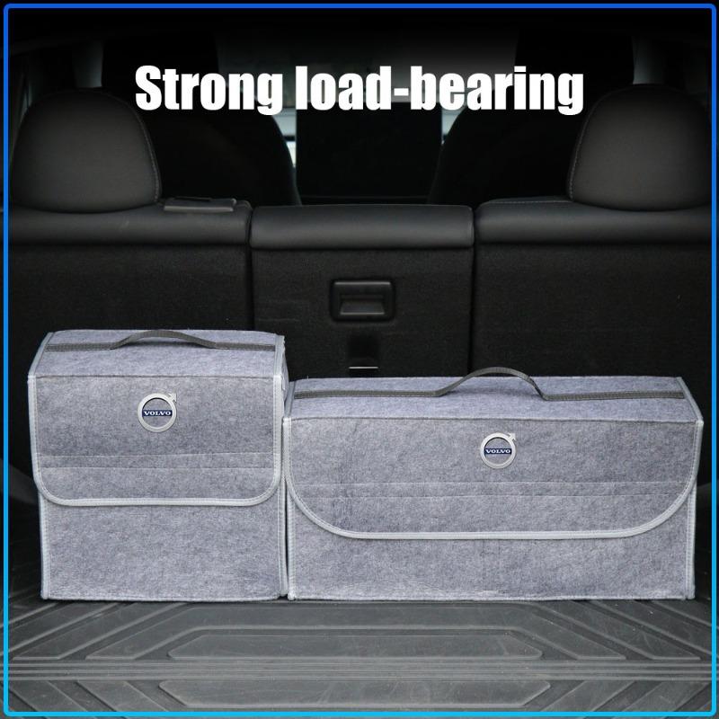 Car Trunk Large Capacity Sundries Storage Box Organizer Bag Tool Case For Volvo Rdesign XC90 S60 XC60 V70 S80 S40 V50 V40 V60 C30 S70