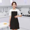 Parent-child Apron Mother and Daughter Home Kitchen Female Fashion Korean Version of the Creative Plaid Sleeveless Cute Apron