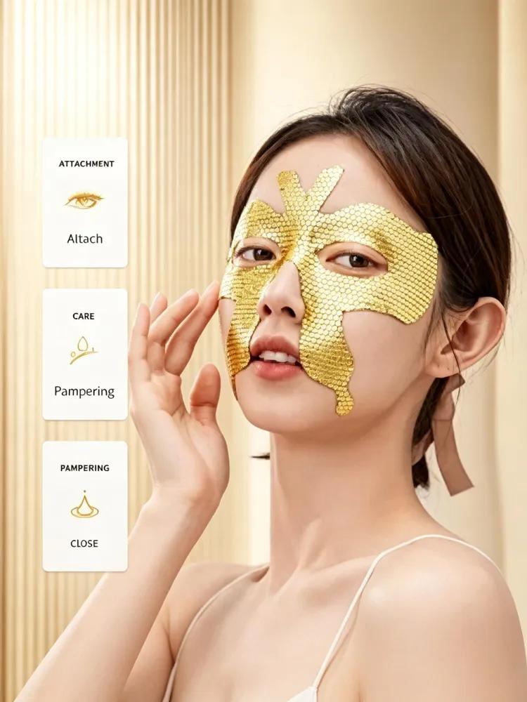 Face mask patches moisturizing facial treatment patch for hydrating skin care anti aging collagen mask patch for women men beauty skincare