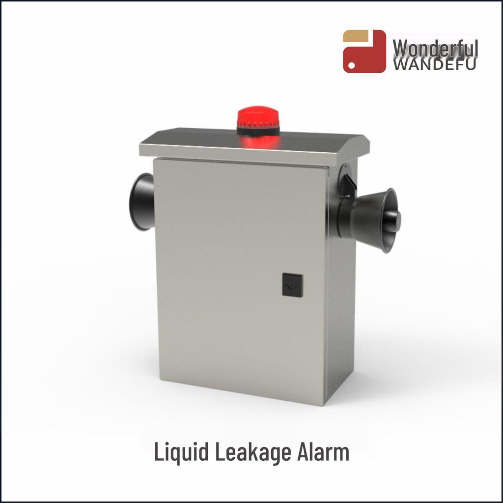 WDF-LDBJ1 Liquid Leak Alarm: Essential for Protecting Outdoor Electrical Boxes During Rainy Seasons.