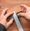 Adjustable Measuring Ruler Stop Block For Position Control In Woodworking Metalworking Furniture Assembly And DIY Projects