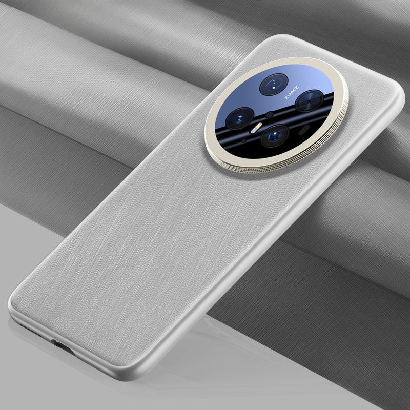 

Чехол для телефона Huawei Mate70pro Магнитное крепление HUAWEI Объектив Полная защита От падения M70 Бизнес Мужской Однотонный Кожаный Чехол Huawei Mate 70