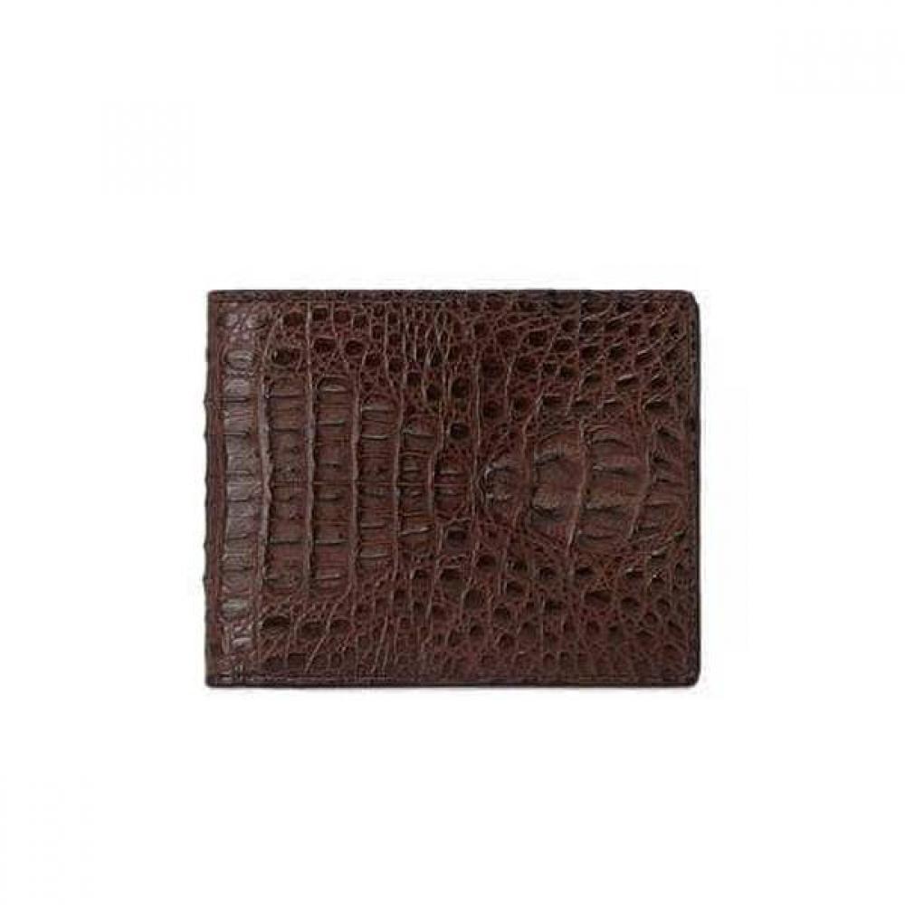 Daks Brown Crocodile Leather Wallet Dbwa6e718w3