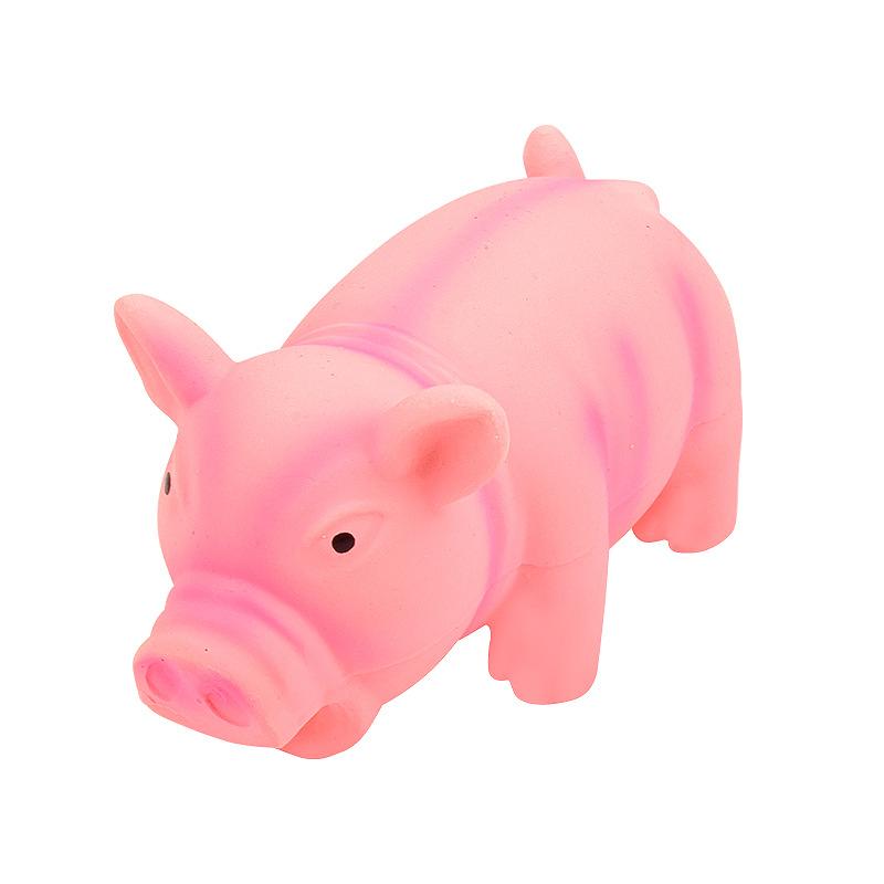 New Pet Toys Pig Latex Vocal Pig Bite Molar Dog Toys Three colors are available Pet Products