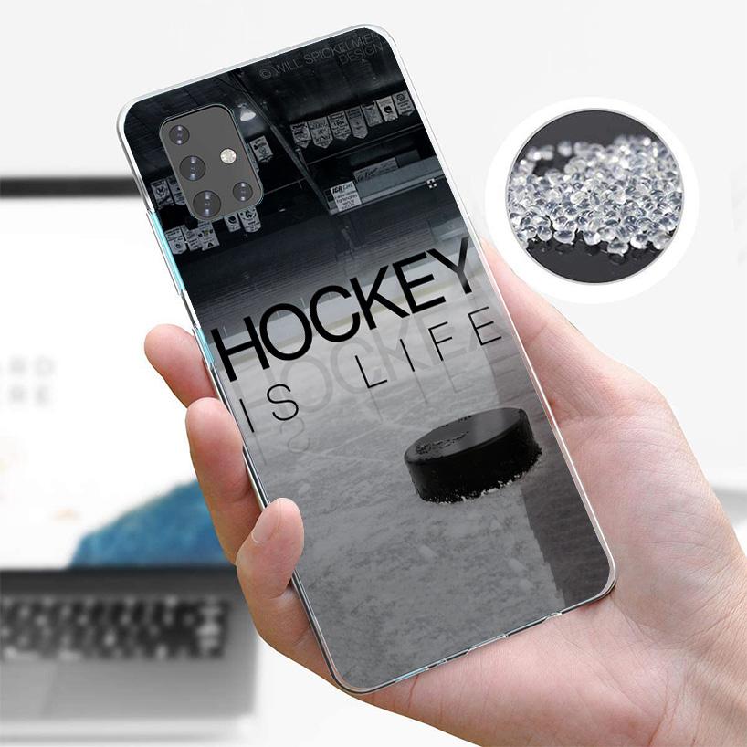 Ice Hockey Rink Sport Phone Case For Samsung Galaxy A52 A32 A22 A12 A51 A31 A50S A30S A20S A10S Note 20 Ultra 10 Plus S10 A72 A7