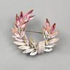 Crystal Wheat Ear Brooch, High-end Women's Delicate Brooch, Retro High-end Style, Suit Coat Accessory Pin