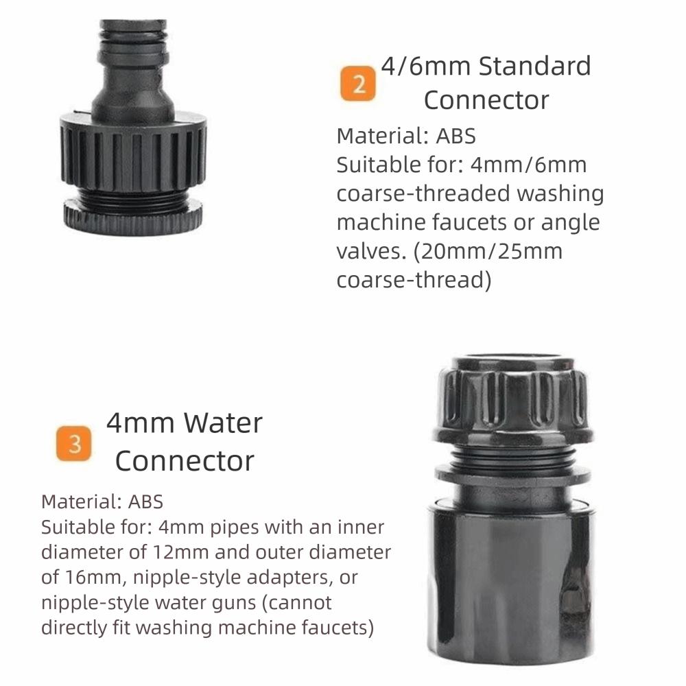 Extension Hose Car Water Sprayer 5/10/20/30m Hose Watering Tube Nozzle Set  Home Garden