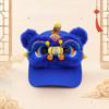Versatile Style 3D Lion Dance Hat Lightweight Casual Beach Cap New Outdoor Sun Hat