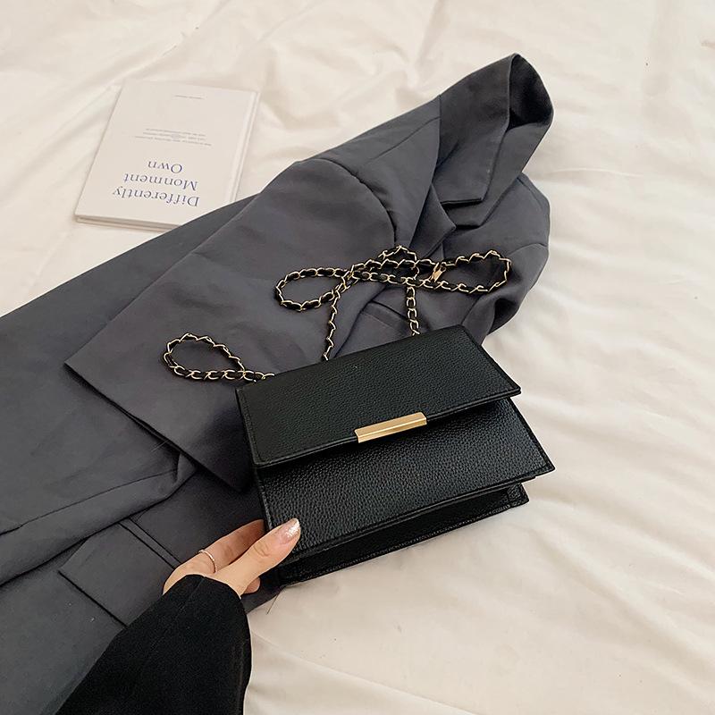 High Value Niche Design Casual Solid Color Small Bag Women's 2025 New Trendy Versatile Shoulder Messenger Bag