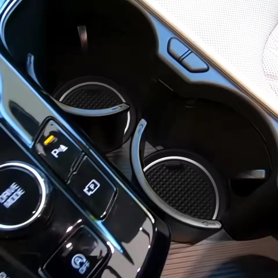 for Kia Sportage NQ5 2025- 2025 Anti-Slip Gate Slot Cup Mat(European AT Version Only)  Non-Slip Pad Car Interior Accessories