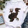 Women Game Lover Tshirt Cool Ark Survival Evolved Print T Shirt Femme Summer 2024 Fashion Graphic Tees Female Streetwear Tops