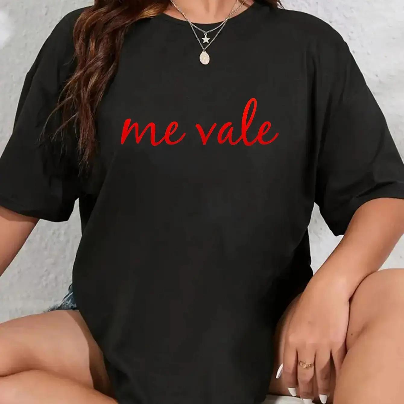 [100% Cotton] Unisex Me Vale Spanish Mexico Latino No Me importa T-Shirt S