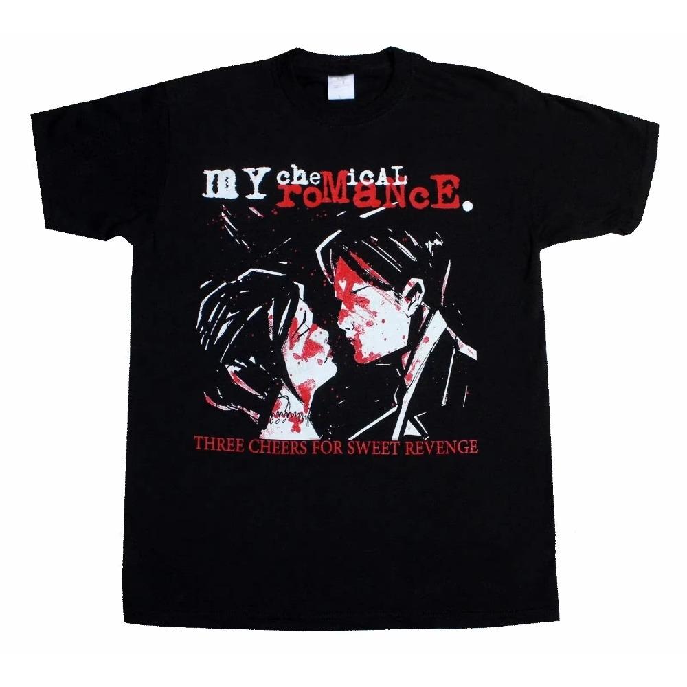 Pánské tričko My Chemical Romance Módní trička Bavlněné tričko Dětské Hip Hopové Topy Trička Dámské tričko Letní Vintage Anime Topy Chlapecké