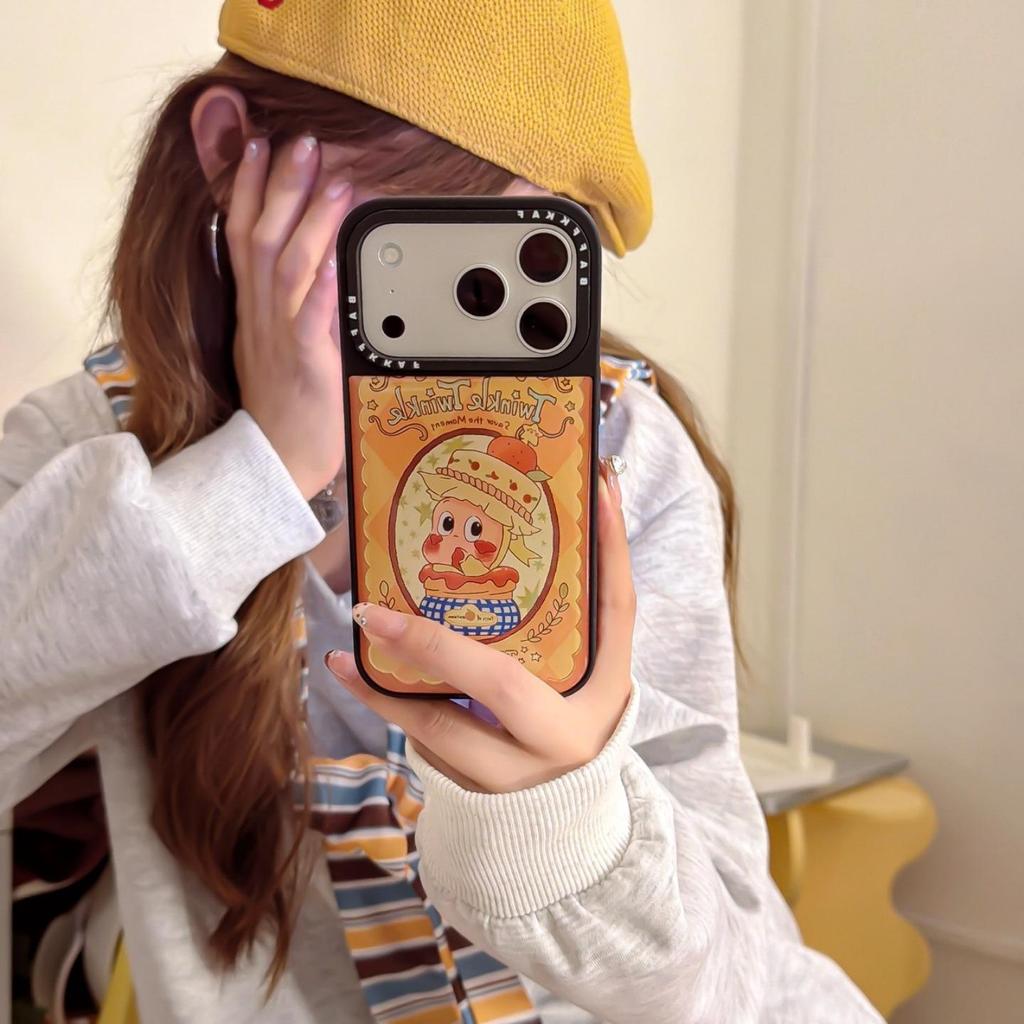 Coque de protection mignonne Jam Star People pour iPhone 16 Pro, 17 Pro Max