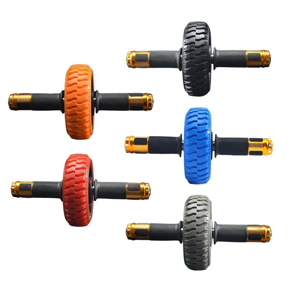 Strong Load Bearing Abdominal Workout Roller Ergonomic Grip Abdominal Exercise Wheel Men/Women