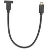 USB Extension Cable 0.3M USB 3.1 Type C Male to Female 10Gbps Gold Plated Data Cable with Panel Mounting Screw Hole