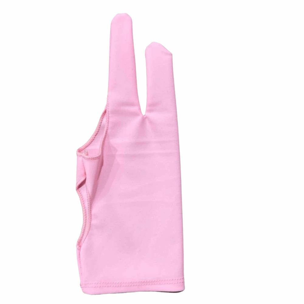 Anti-fouling Black Blue Grey Pink Tablet Drawing Glove Painting Glove Two Finger Glove Art Supplies
