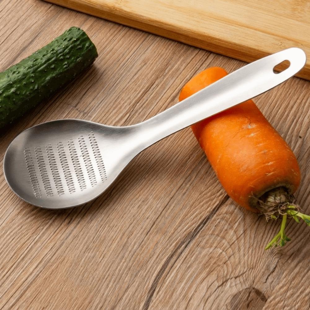 Sturdy Garlic Press Stainless Steel Garlic Grinder Kitchen Accessories Ginger Grater Household Use