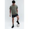 H M dryMove Sport Top kHaki Green Pattern