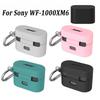 Silicone Protective Case Shockproof With Hook Earbuds Protector Anti-Scratch Cover Shell for Sony WF-1000XM6