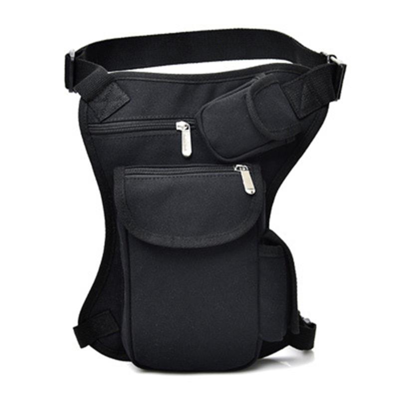 Herren Taktische Drop-Leg-Tasche Multifunktionale Hüfttasche Verstellbarer Oberschenkelgurt Wandern Sport Radfahren Wasserdichte Nylon Campingtasche