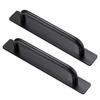 GOODCHI Door Handles/Drawer Handles, 2-Pack, Aluminum Alloy, Self-Adhesive with Double-Sided Tape, Easy To Install for Screen Doors, Windows, Cabinets