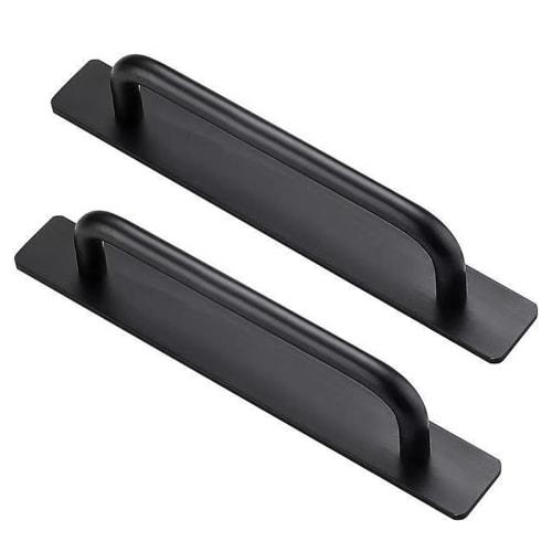 

GOODCHI Door Handles/Drawer Handles, 2-Pack, Aluminum Alloy, Self-Adhesive with Double-Sided Tape, Easy to Install for Screen Doors, Windows, Cabinets