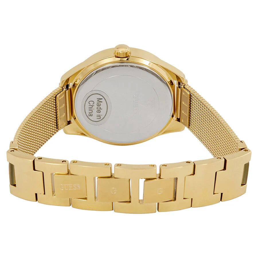 Ladies' Quartz Watch, Gold Dial, Mesh Strap, Crystal Inlay, Business Glamorous And Elegant Style, Dazzling And ShiningW1142L2