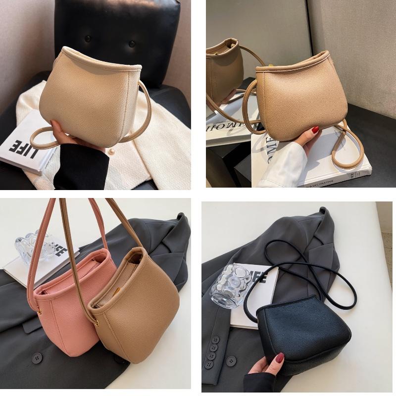 Stylish And Minimalist Women's Small Shoulder Bag Pu Leather Multiple Colors Available Ideal For Casual Outings