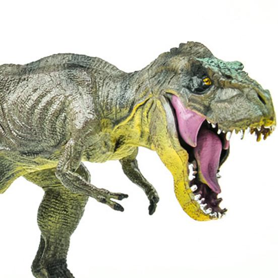 דינוזאור טירנוזאור רקס צעצוע פעולה מודל דינו ריאליסטי עם לסת ניתנת להזזה צעצועון T-Rex ידידותי לסביבה לילדים משחק דמיוני חינוך