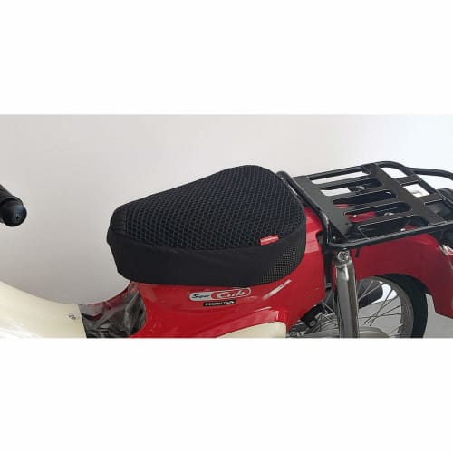 Komine 3D Mesh Full Seat Cover for Motorcycles Black XL AK-352 13009 Mesh Material